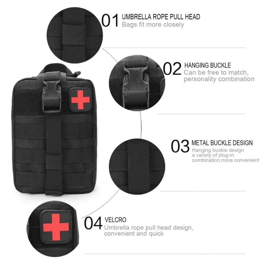 Medical First Aid Pouch