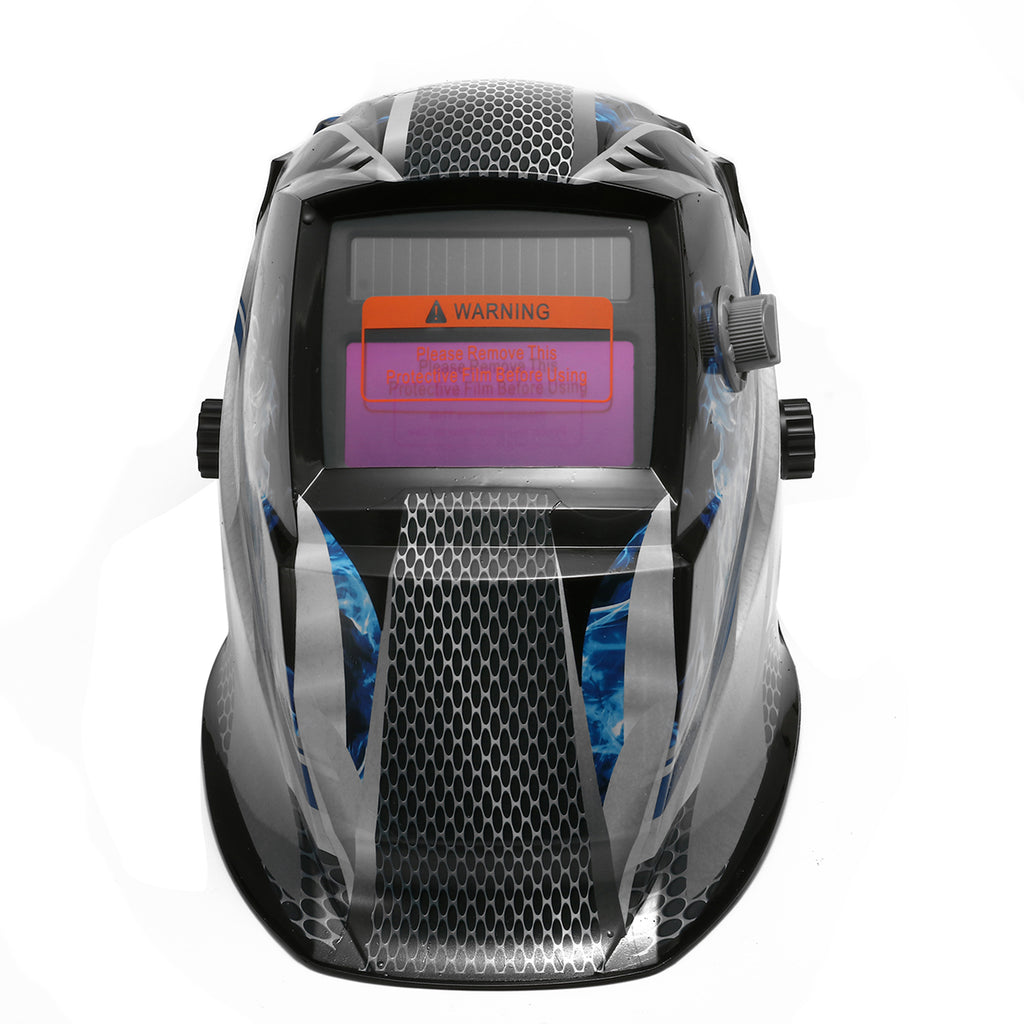 Solar Auto Darkening Welding Helmet Welder Mask Grind Protective Shield