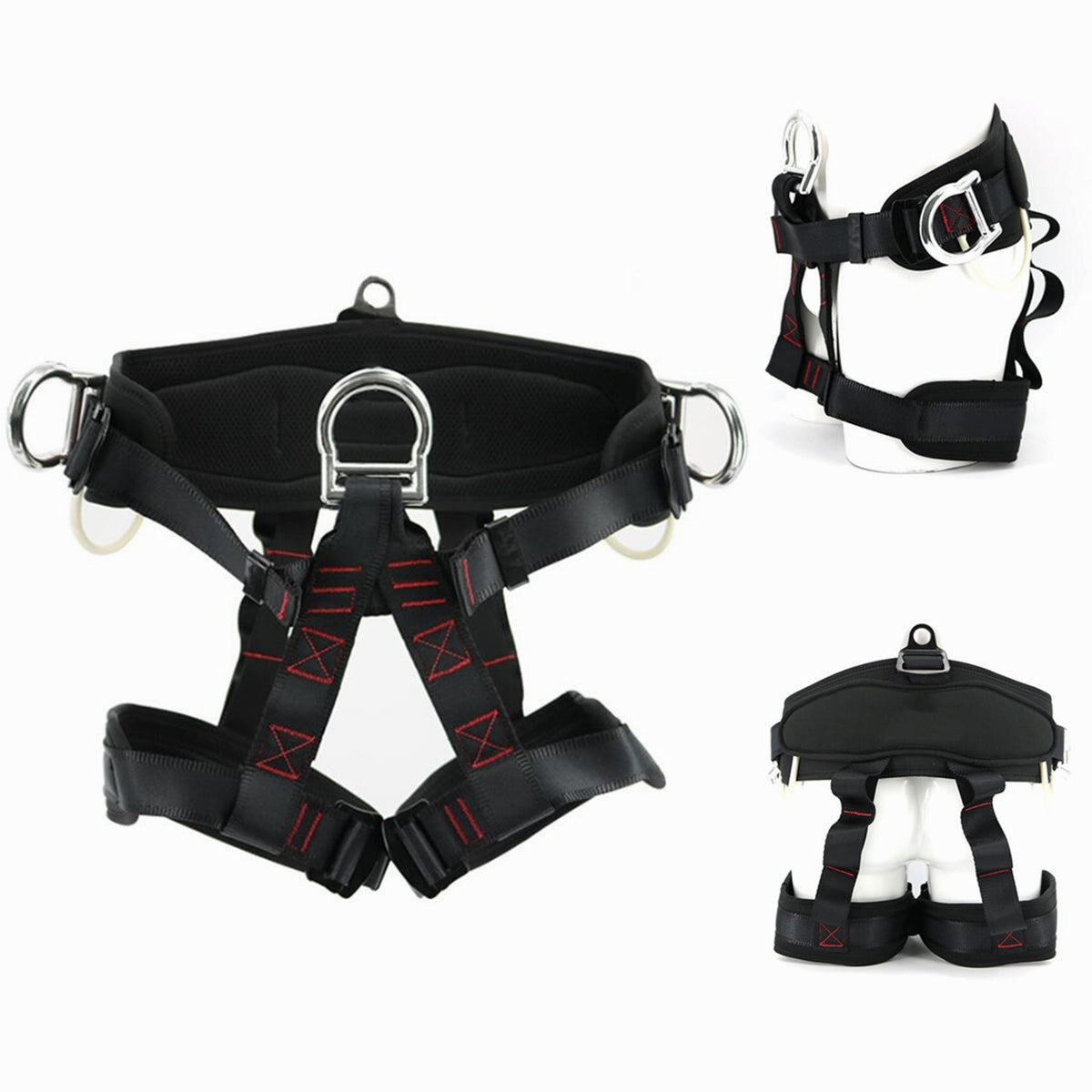 Rock And Tree Climbing Reppelling Harness Seat Belt