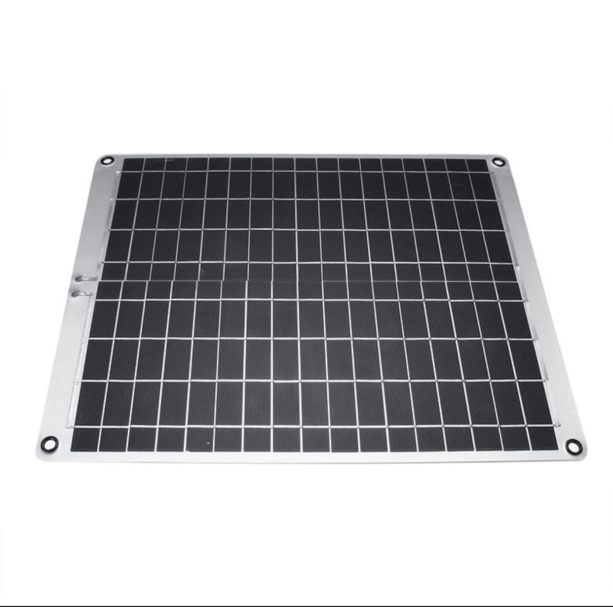 12V/5V 20W Monocrystalline Silicon Solar Panel With Alligator Clip