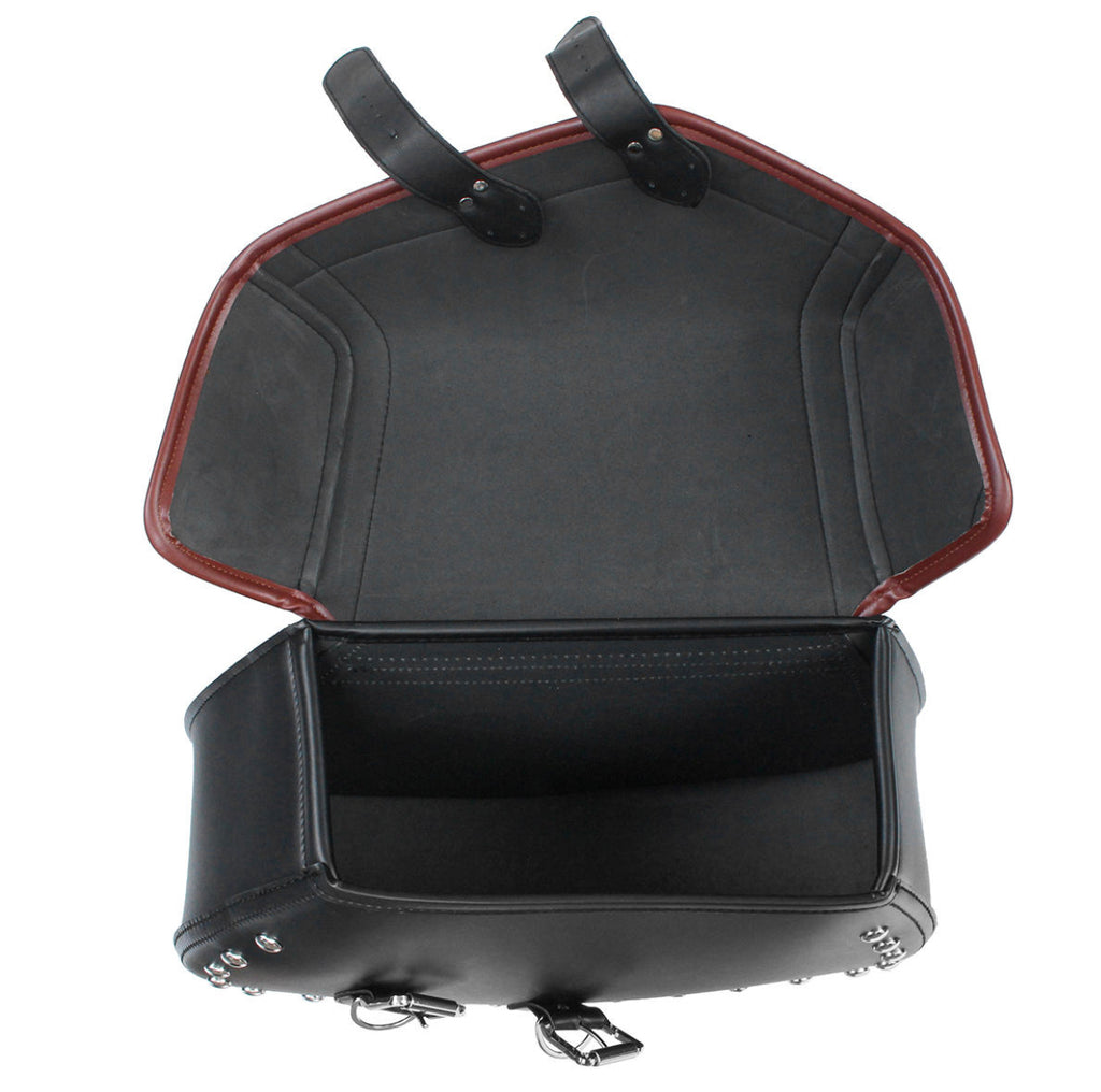 Motorcycle Saddlebags Saddle Bags Bike Side Storage Fork Tool Pouch For Harley/Honda