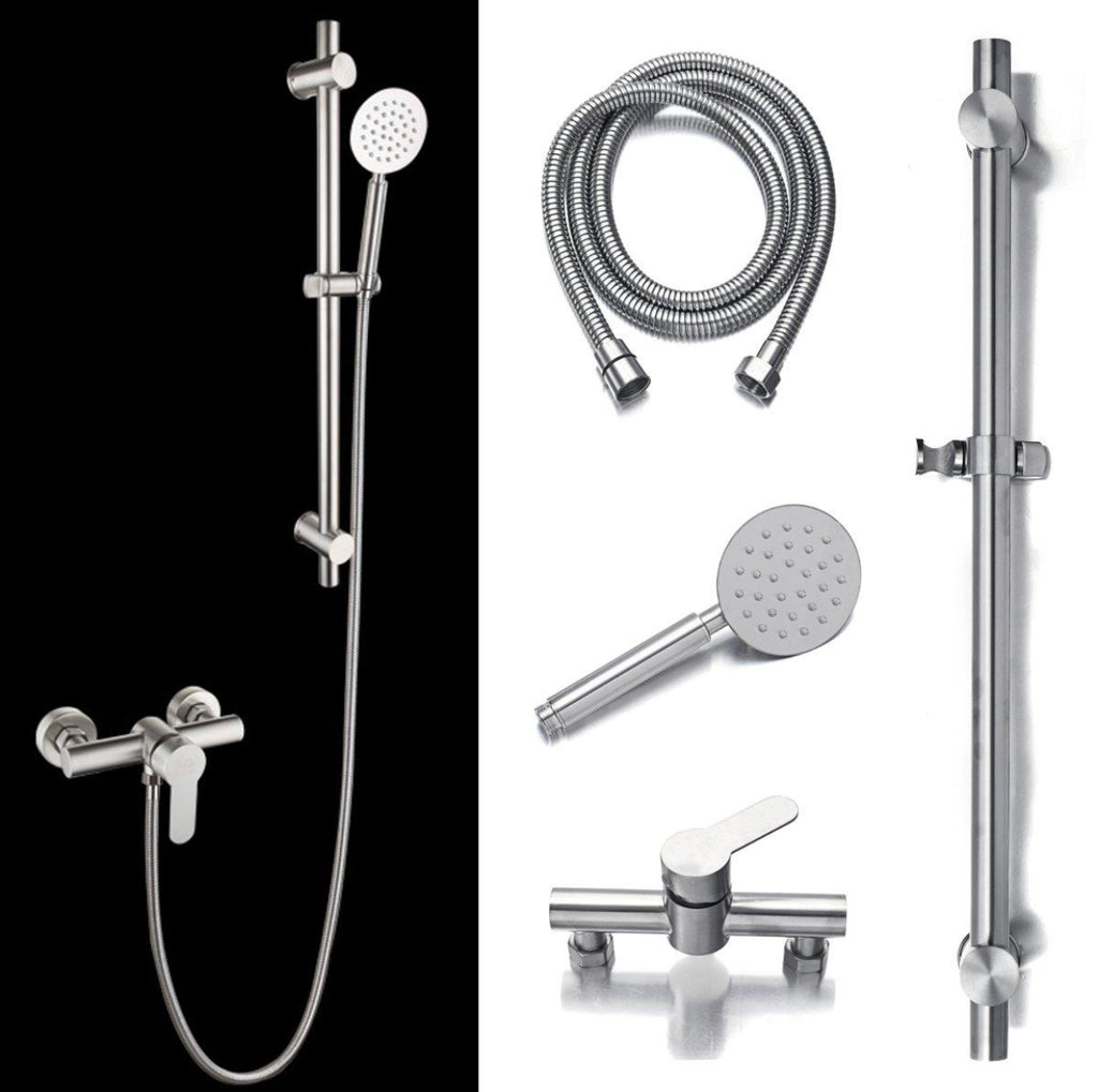 Stainless Steel Adjustable Shower Head System