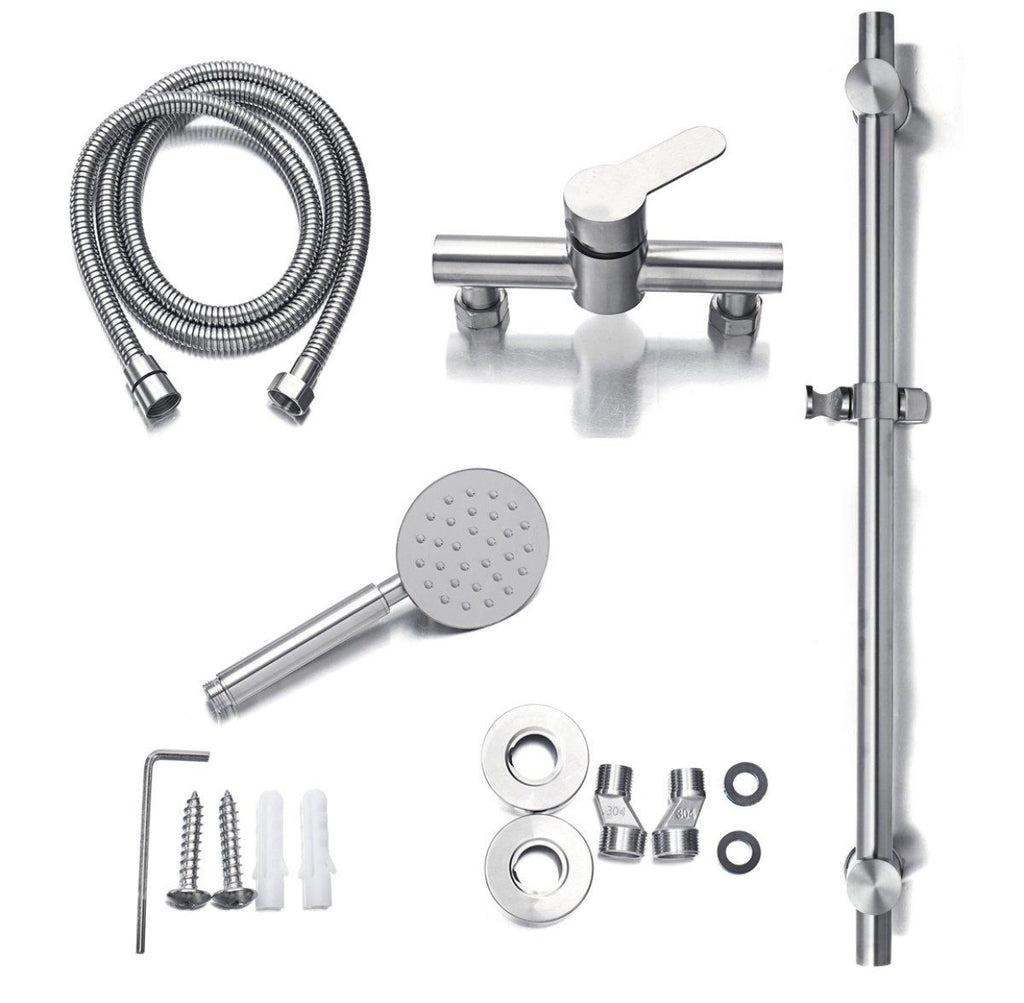 Stainless Steel Adjustable Shower Head System