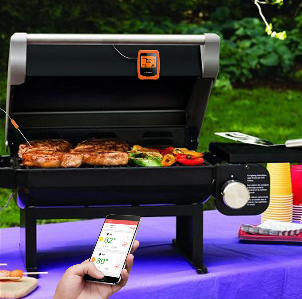 6 Probes Wireless Smart BBQ Thermometer