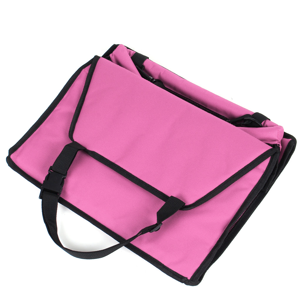 Portable Pet Dog Car Carrier Seat Bag Seat Belt Booster Waterproof Basket Safety Mesh Hanging Bag