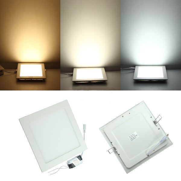 Square Dimmable Ultra Thin Ceiling Energy-Saving LED Panel Light